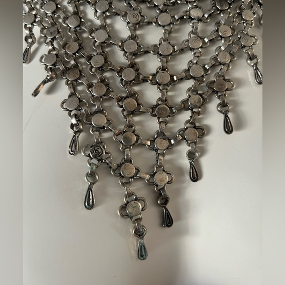 VTG chain mail bib necklace - Picture 4 of 7